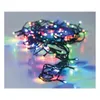 Guirlande à Piles Câble Vert 48 Leds Multicouleur Longueur Voir les images du produit 12