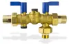 A brass safety group for hot water tanks. Náhľad obrázku produktu