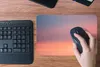 MuchoWow® Mauspad Mousepad Sonne - Himmel - Wolken - Rosa Produktbild-Vorschau 4