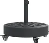 vidaXL Supporto per ombrellone con rotelle per palo Ø38/48 Anteprima dell’immagine prodotto 9