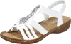 Rieker Damen Sandale Slingback Glitzersteine 60839, Produktbild-Vorschau 2