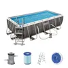Piscina con struttura rettangolare rattan 4.04m x 2.01m x Anteprima dell’immagine prodotto 17
