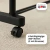 Grafner Kleiderständer auf Rollen, doppelt mit 2 Produktbild-Vorschau 4