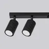 Spot KARBON czarny 6xGU10x10W aluminium wym:16,5x117x6,5cm Podgląd zdjęcia produktu 26