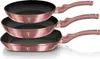 Berlinger Haus I-Rose Bratpfannenset + Grillpfanne Produktbild-Vorschau 1