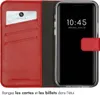 Selencia Bibliothèque en cuir véritable pour l'Apple iPhone Voir les images du produit 3