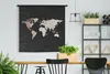 MuchoWow® Wandteppich Wandbehang Weltkarte - Aquarell - Produktbild-Vorschau 2