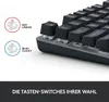 Logitech K835 TKL, Clavier ,gris/noir, GX Red Switches, Voir les images du produit 6