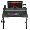 Huzaro Hero 5.0 Bureau de jeu avec accessoires, Noir, Voir les images du produit 9
