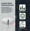 4er Kerzenhalter silberne Kerzenplatte Adventskranzstecker Produktbild-Vorschau 2