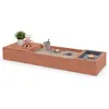 MUDDY BUDDY® Sandkasten „Space Saver“ puderrosa Produktbild-Vorschau 1