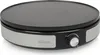 A black and silver electric crepe maker is shown from a slightly elevated front-side angle on a white background. Náhľad obrázku produktu