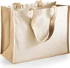 Westford Mill W422 | Printers' Jute Classic Shopper - 42 x Voir les images du produit 1