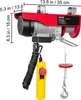 VEVOR elektrische Seilwinde 125kg bis 250kg Hubhöhe 12m Produktbild-Vorschau 9