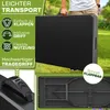 tillvex tavolo da giardino 220x70cm pieghevole in plastica Anteprima dell’immagine prodotto 3