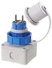 Wandstecker gerade 16A 230V IP68 2P+PE wasserdicht Produktbild-Vorschau 3