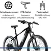Zündapp Z808 E-Mountainbike 27,5 Zoll schwarz/grau 50 cm Produktbild-Vorschau 4