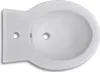 vidaXL Support de bidet rond blanc Céramique de haute Voir les images du produit 4
