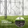 Outsunny kratka metalowa zestaw 2 kratek ogrodowych ze Podgląd zdjęcia produktu 5