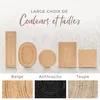 carpetfine Tapis Jute Nele Ronde couleur naturelle beige Ø Voir les images du produit 6