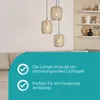 EGLO Pendellampe Romazzina, 3-flammige Pendelleuchte über Produktbild-Vorschau 2