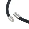 Lederkette Lederband 4 mm Herren Halskette Schwarz 17-100 Produktbild-Vorschau 5