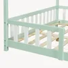 Kinderbett ’Treviolo‘ in Haus-Optik mit Rausfallschutz Produktbild-Vorschau 9