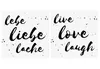 20 Servietten Lebe Liebe Lache 33x33cm Produktbild-Vorschau 4