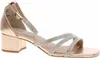 s.Oliver Damen Sandalette Sandale Strass Metallic Karree Produktbild-Vorschau 1