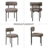 Hawthyhome  Chaises de salle à manger (4 pièces) Teddy Voir les images du produit 6