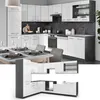 Eckküche Vicco Fame-Line Weiß Hochglanz/Anthrazit 287 x 227 Produktbild-Vorschau 6