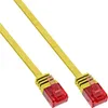 InLine® Patchkabel flach, U/UTP, Cat.6, gelb, 3m Produktbild-Vorschau 1