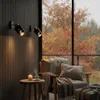 MasterLED Wandlampe E27 - Schwarz mit Gold - Schwenkbare Produktbild-Vorschau 2