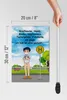 Holzschild Spruch 20x30cm Maske Impfausweis alles gedacht Produktbild-Vorschau 6