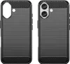 Silikónové puzdro Carbon pre Iphone 16 Plus - čierne Náhľad obrázku produktu 2