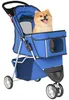 PawHut Hundewagen Hundebuggy Faltbar Katzenwagen bis 10kg Produktbild-Vorschau 1
