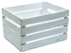 Obstkiste Johanna weiß Shabby Vintage 49x42x31cm ungehobelt Produktbild-Vorschau 14