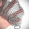 GrillX Chain Mail Scrubber - 22 x 15 cm - Edelstahl Produktbild-Vorschau 4