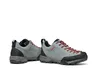 Wanderschuhe für Damen "Mojito Trail GTX Wmn WIDE" von Scarpa in Grau mit roten Schnürsenkeln. Produktbild-Vorschau