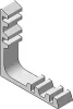T-Verbinder 13 mm für 15x45 mm Aluschiene S inkl. 2 Produktbild-Vorschau 1