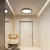 A modern hallway with a ceiling light, door, and storage unit. Náhľad obrázku produktu