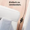 deleyCON 5m Stromkabel Verlängerungskabel mit Flachstecker Produktbild-Vorschau 5