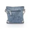 A blue handbag is shown against a white background. Anteprima dell’immagine prodotto