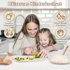 Kinder Küchen-Spielset aus Holz – 10-teiliges Schneide-Set Produktbild-Vorschau 2