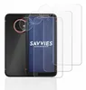A smartphone with a protective case and screen protectors. Produktbild-Vorschau