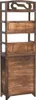 vidaXL Gablota ciemnobrązowa 46x24x140 cm lite drewno Podgląd zdjęcia produktu 5