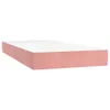 vidaXL Boxspringbett mit Matratze Rosa 80x200 cm Samt -  Produktbild-Vorschau 6