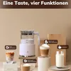 Elektrischer Milchaufschäumer mit 4 Modi,heißen und kalten Produktbild-Vorschau 3