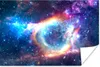 MuchoWow® Poster Weltraum - Regenbogen - Sterne 120x80 cm - Produktbild-Vorschau 1