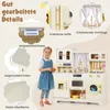 Cucina giocattolo in legno per bambini con fornello, Anteprima dell’immagine prodotto 5